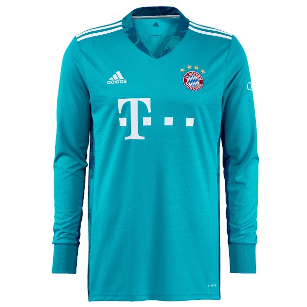 Trikot Bayern München Manga Larga Torwart 2020-21 Blau